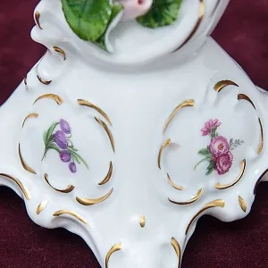 Подсвечник - Канделябр «Розы» на две свечи  Фарфор KAISER Porzellan Германия 1970 -1979гг.