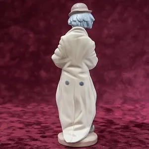 Фарфоровая статуэтка «Клоун с cаксофоном» Lladro, Испания - 1987 год.