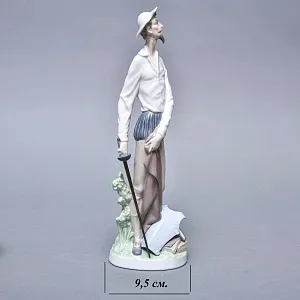 Коллекционная Фарфоровая статуэтка «Дон Кихот», Lladro Испания.
