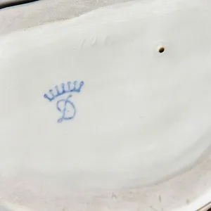 Коллекционные Парные Фарфоровые статуэтки «Пастух и Пастушка. Игра на волынке», Karl Klette Германия.