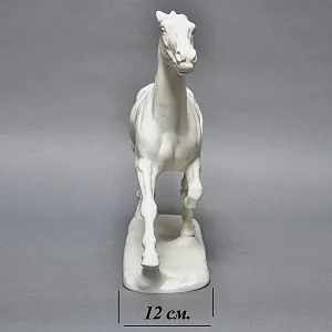 Редкость! Бисквитный Фарфор - Большая Статуэтка «Бегущий конь», ROSENTHAL Германия.