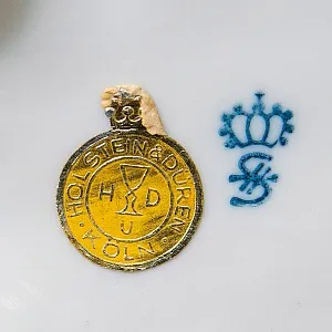 Парные Фарфоровые статуэтки «Сельская Ярмарка» Н-22см. SITZENDORF, Германия - 50гг..