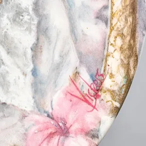 Коллекционная Фарфоровая тарелка «Девушка в жемчужном ожерелье», Wedgwood Англия - 1987 год. 