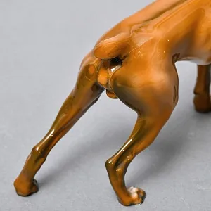  Коллекционная Фарфоровая статуэтка собаки «БОКСЕР», Rosenthal Германия, 60-е гг. ХХ века. 