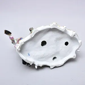 Редкость! Коллекционная Фарфоровая статуэтка «ПОРТРЕТ», Edme Samson et Cie Франция, 1940 - 1969 годы. 