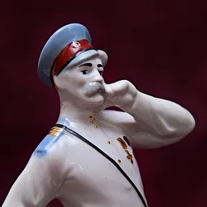 Фарфоровые Статуэтки - Композиция «Тихий Дон» Россия, Кисловодский ФЗ - 2001 год.