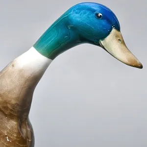 Птица - Фарфоровая Статуэтка «Утка - СЕЛЕЗЕНЬ», ROSENTHAL Германия -1956 год.