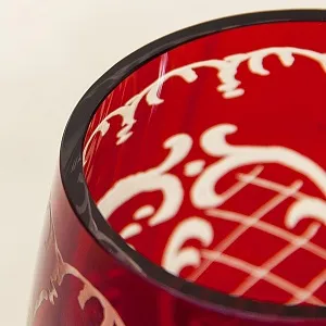 Пивная Кружка «Охота - Косуля», Цветной Хрусталь SCHONBORNER, Германия, 60 гг.