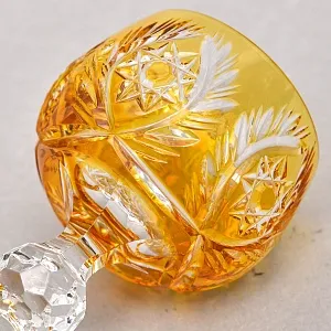 Редкость! Хрустальные Рюмки 4-е штуки серия «FLIRT», Knittel FAKIRIS Германия, 60 -е годы ХХ века.