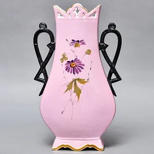 Антикварные Парные Фарфоровые Вазы «Счастливое детство», Франция, конец XIX - начало ХХ века. 