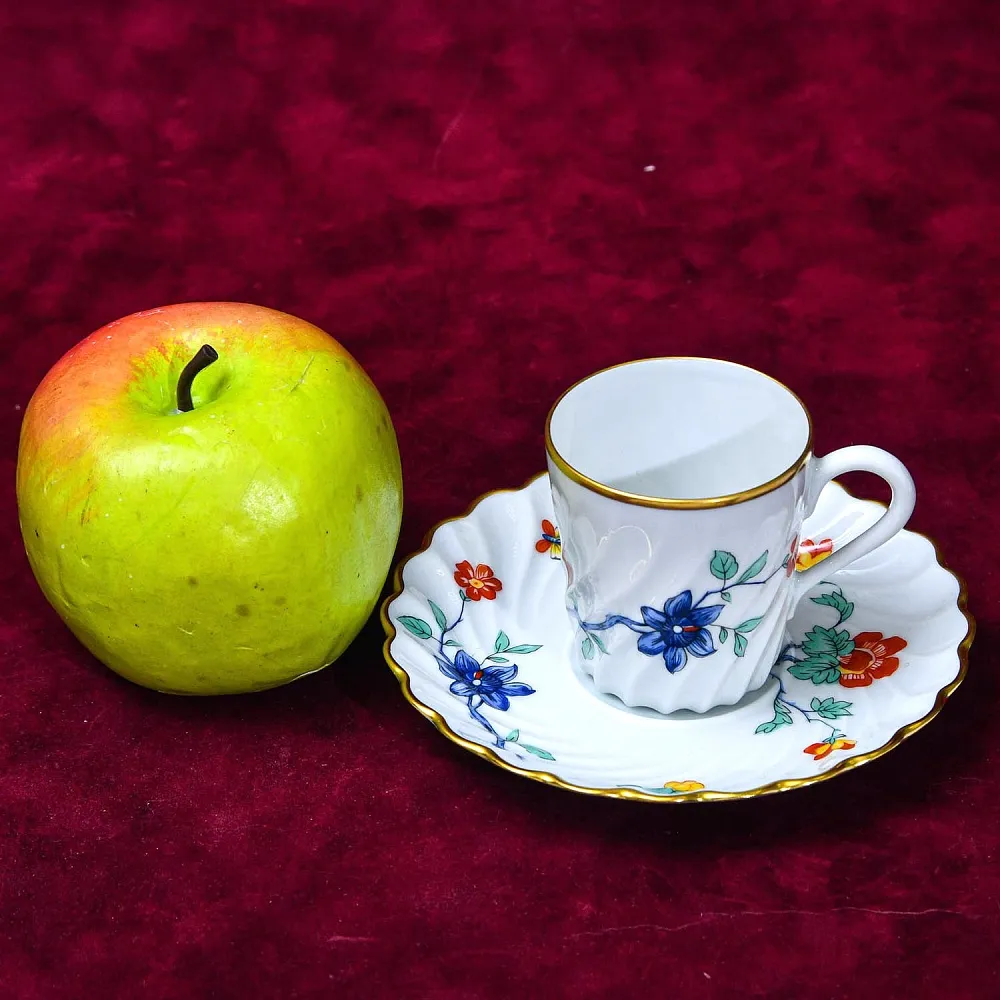 Коллекционная Фарфоровая Кофейная пара HAVILAND Limoges, Франция.