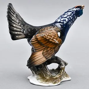 Коллекционная Фарфоровая статуэтка «ПТИЦА - ТЕТЕРЕВ», Rosenthal Германия, 1974 - 1982 годы.