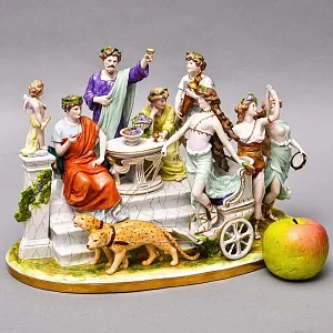 Редкость! Коллекционная Фарфоровая статуэтка «ТРИУМФ», Scheibe-Alsbach Германия, 1962 - 1972 годы. 