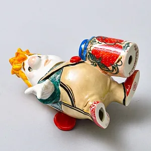 Авторская Коллекционная Фарфоровая Статуэтка «КАРЛСОН», Россия.