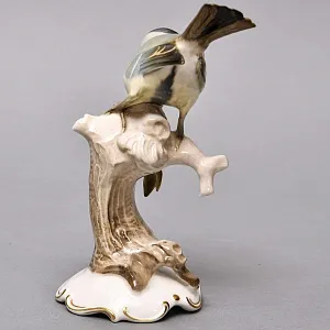  Коллекционная Фарфоровая статуэтка «Птица. Синица», Hutschenreuther Германия, 1955 -1968 годы. 