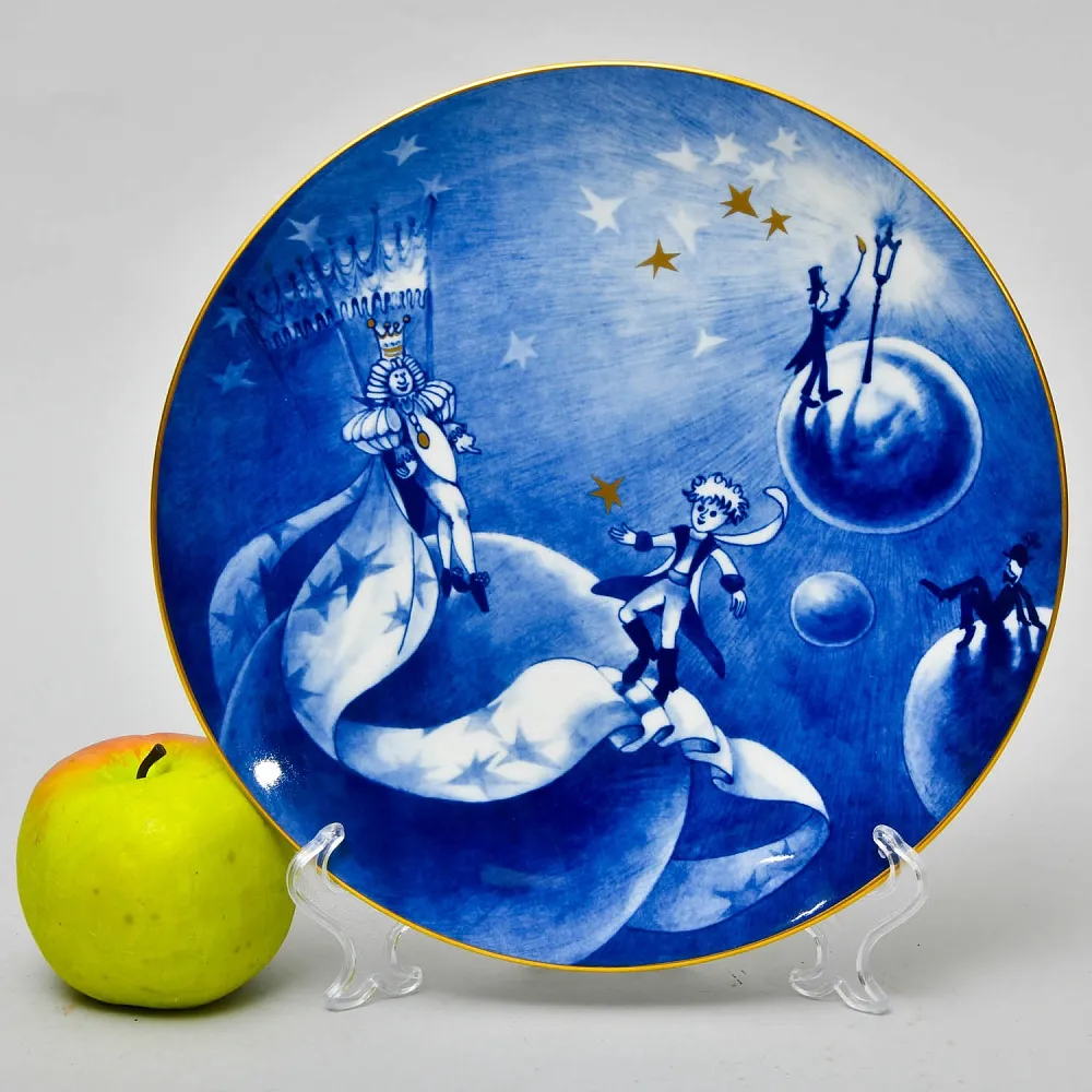 Коллекционная Фарфоровая Тарелка - Блюдо «Сказка. Маленький Принц», MEISSEN Германия - 1989 год.
