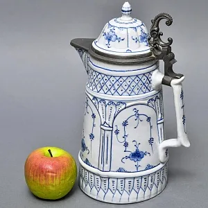 Антикварный Фарфоровый кувшин для пива, Bremer & Liebmann Германия, конец XIX - начало ХХ веков.