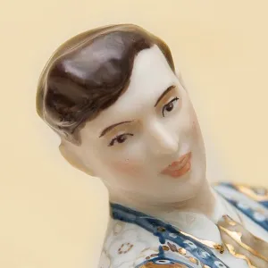 Редкость! Авторская Фарфоровая статуэтка «Испанский танец», СССР ЛЗФИ, 1967 - 1983 годы. 