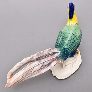 Коллекционная Фарфоровая статуэтка «Птица - Фазан», Карл Энс / Karl Ens, Германия, 50-е годы ХХ века.