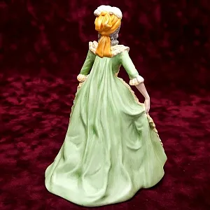 Фарфоровая статуэтка Королева «МАРИЯ АНТУАНЕТТА», Franklin Porcelain, США 1982 год - Н-21,5 см.