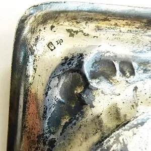 Настенное Панно - Картина - Барельеф «Серебряные Лыжи» Германия -1926 год.