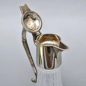 Винтажный Хрустальный ГРАФИН КУВШИН ДЕКАНТЕР АНГЛИЯ вторая половина ХХ века. 