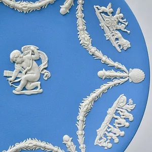 Коллекционая Тарелка «Античные сюжеты с путти» фарфор WEDGWOOD, Англия -70гг.