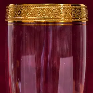 Набор «Тет-а-Тет» Пара Хрустальных Стаканов - Бокалов для Пива «Concorde», Theresienthal Германия.