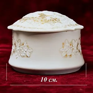 Коллекционная Шкатулка - Бонбоньерка «Рапсодия», фарфор KAISER Германия - 1979 год.