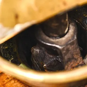 Деревянная Старинная Ручная Механическая Кофемолка - Мельница, Франция первая половина ХХ века.