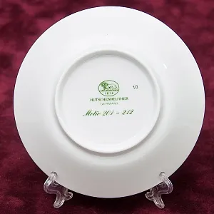 Коллекционная Кофейная пара «Октябрь» Фарфор HUTSCHENREUTHER Германия