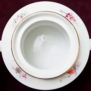 Чайный сервиз «TIRANA» на 4-е персоны Фарфор Розенталь / Rosenthal Германия -1930 год.