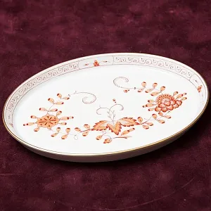 Чайный Сервиз «Индийский цветок» на 6-ть персон Фарфор MEISSEN / МЕЙСЕН Германия.