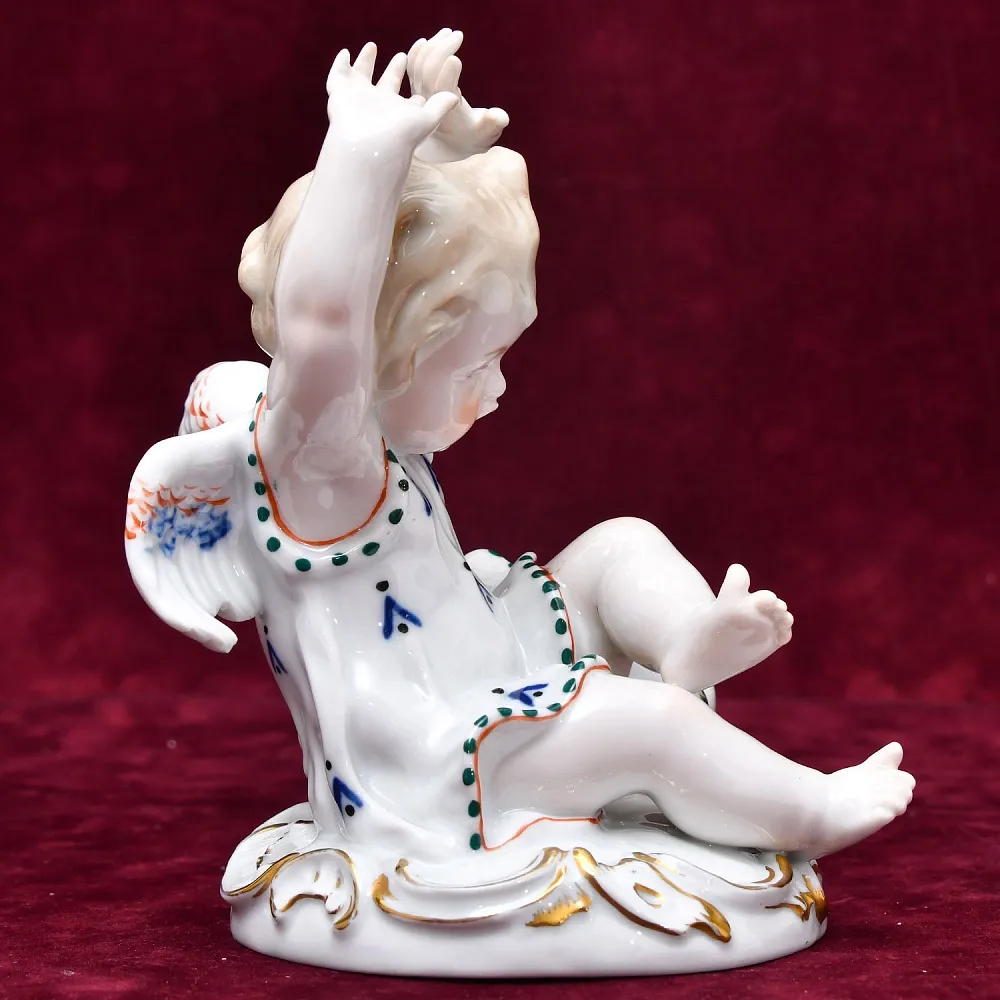 Редкость!!! Фарфоровая Статуэтка «Девочка и Цыплёнок», Карл Энс / Karl Ens Германия, 30-е гг.