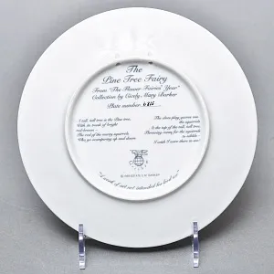 Коллекционная Фарфоровая Тарелка - Блюдо «Фея Сосны», Wedgwood Англия - 1989 год. 