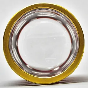 Коллекционная Вазочка - Карандашница «Рубиновый Хрусталь», ERNST WITTIG, Германия, середина ХХ века.