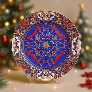 Редкое! Коллекционное Блюдо - Тарелка «РОЖДЕСТВО - Ангельский концерт» Фарфор Hutschenreuther Германия.-2001г.