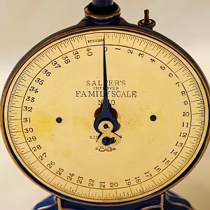 Антикварные Механические Весы Повышенной точности, SALTER'S Англия конец ХIХ века.