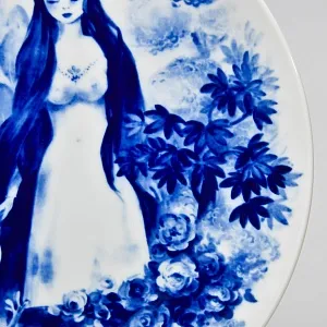 Коллекционная Фарфоровая Тарелка - Блюдо «Сказка. Царевна - Лягушка», MEISSEN Германия - 1982 год.