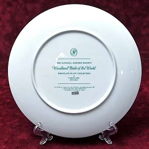 Коллекционная Тарелка - Блюдо «Серая Неясыть» Фарфор, Franklin Porcelain США - 80-е гг.