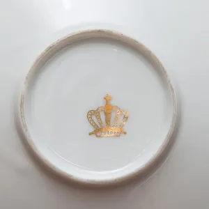 Коллекционная Кофейная Пара «Розовые Розы» Фарфор Япония.