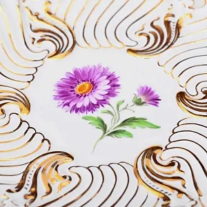 Антикварное Фарфоровое Блюдо - Тарелка MEISSEN, Германия - первая половина ХХ века.