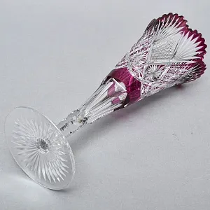 Редкость! Коллекционная Хрустальная Ваза - Бокал VAL SAINT LAMBERT Бельгия, середина ХХ века. 