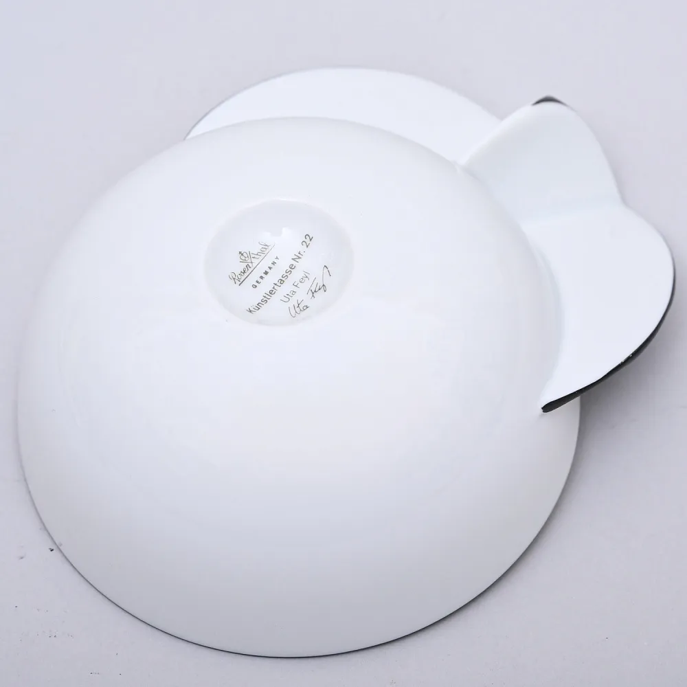 Коллекционная Авторская Чайная Пара модель nr. 22, Фарфор Rosenthal, Германия.