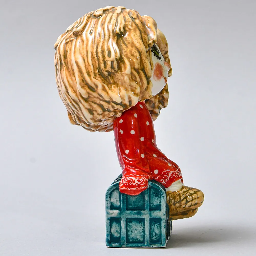 Авторская Коллекционная Фарфоровая Статуэтка «Домовенок Кузя», Россия.