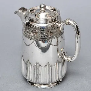 Металлический Кофейник - Чайник на 1,7 литра. Silverplate, SHEFFIELD Англия.