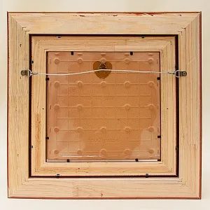 Настенное Панно - Плакетка - Картина «Люди средневековья», Керамика, Италия - вторая половина ХХ века. 