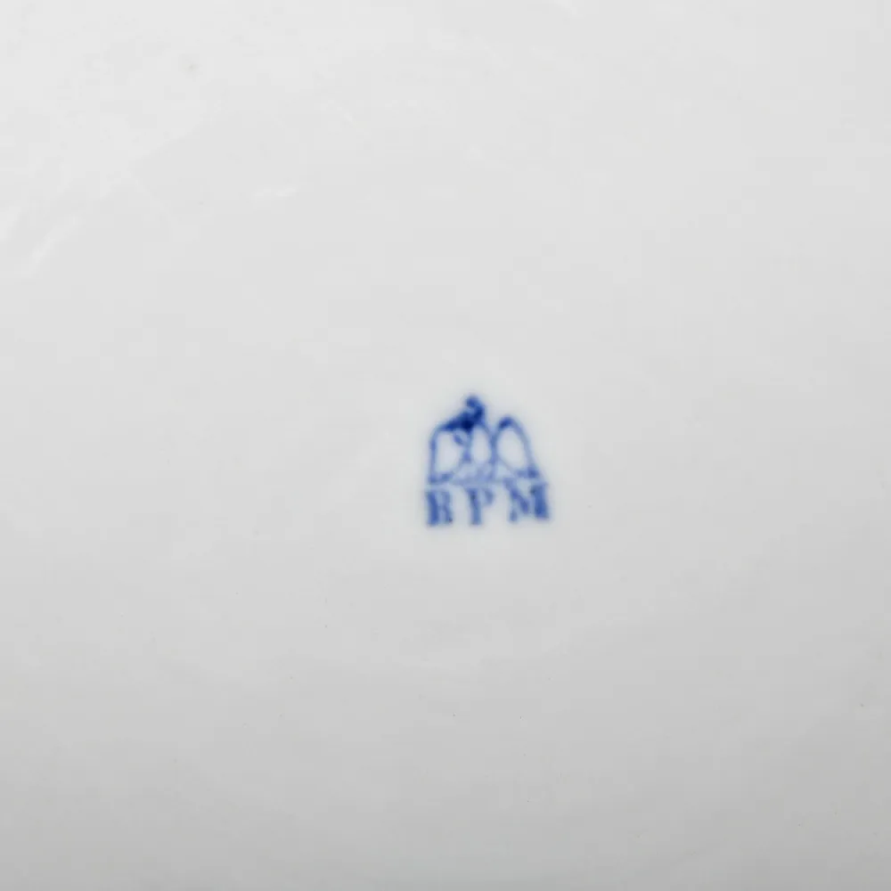 Антикварная Фарфоровая Тарелка - Блюдо «Летний букет с Ромашкой», Германия, конец ХIX - начало ХХ веков.