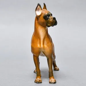  Коллекционная Фарфоровая статуэтка собаки «БОКСЕР», Rosenthal Германия, 60-е гг. ХХ века. 