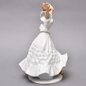 Большая Коллекционная Фарфоровая статуэтка «Танцовщица», ВАЛЕНДОРФ - WALLENDORF  Германия.